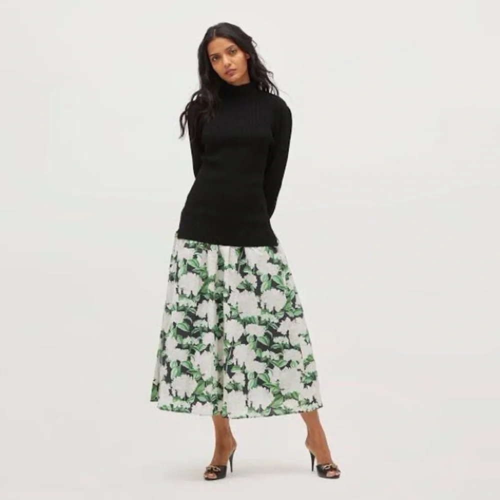 Hill House Delphine Nap Skirt Night Bloom - Picture 2 of 5